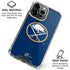 NHL Buffalo Sabres Solid Background iPhone 16 Pro Clear Case